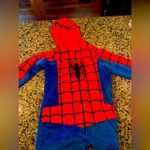 Spider-Man fleece pjs